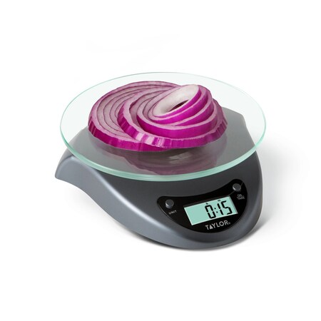 Taylor Taylor Silver Digital Food Scale 11 lb 3831S | Zoro